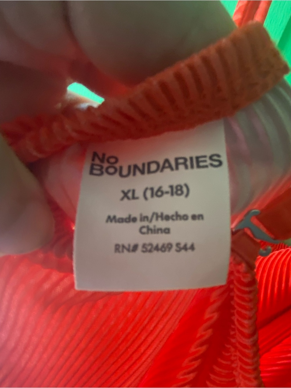 No Boundaries Red to Pink Ombre Maxi Slip Dress - Picture 3 of 10